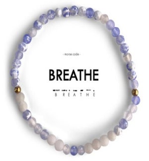 BRACELET/Breathe-Blue Agate